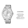 Esfera minimalista del reloj Q&Q Q09A006PY para hombre.