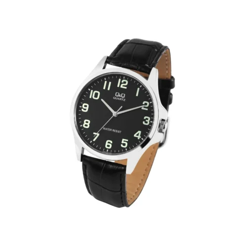 Reloj Q&Q para hombre Q32A-501PY con diseño clásico y esfera negra.