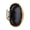 Reloj digital Q&Q M196J008Y dorado - Vista lateral y botones funcionales
